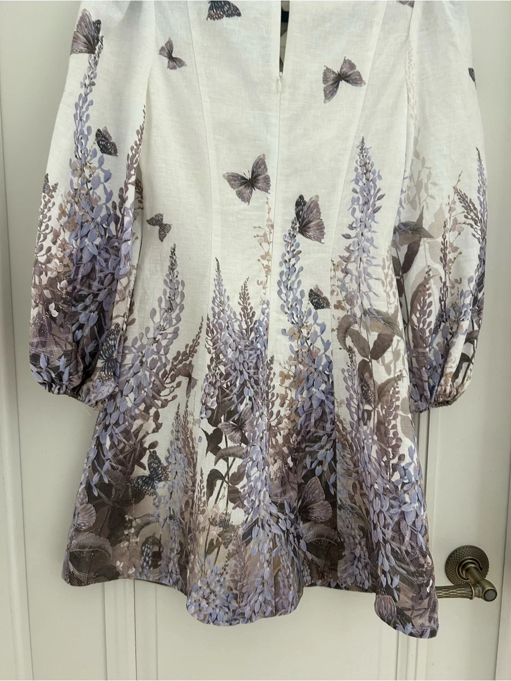 Zimmermann Cream Lightweight Linen Tunic - Picture 9 of 11